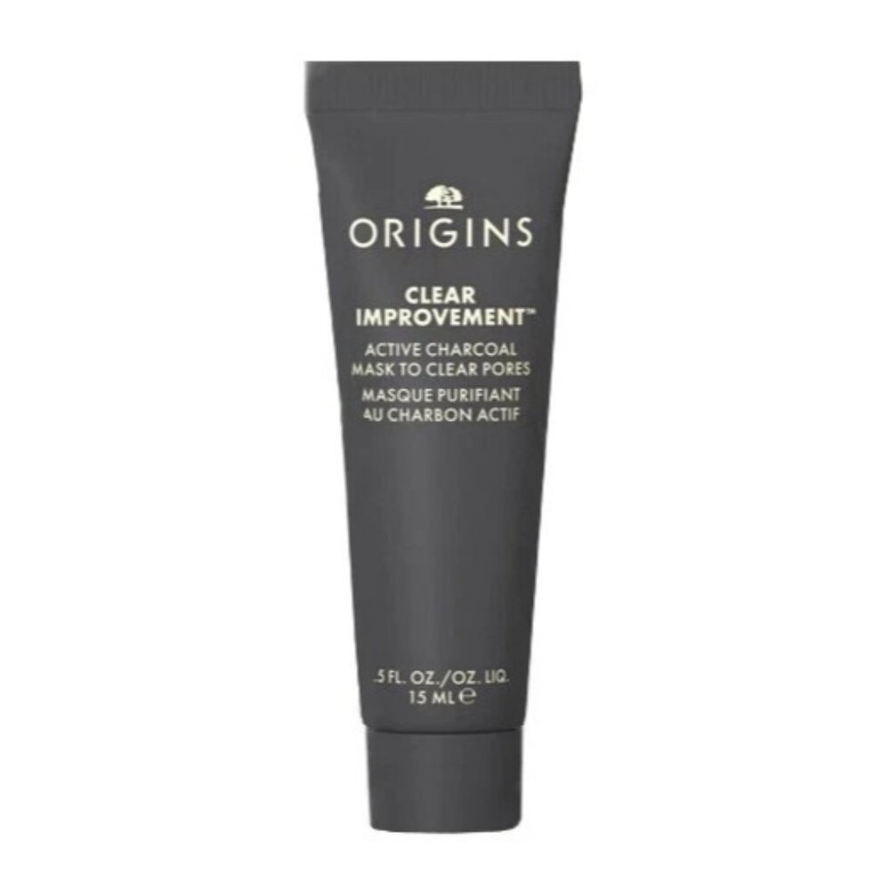 Origins Clear Improvement Active Charcoal Mask to Clear Pores – 15ml – New